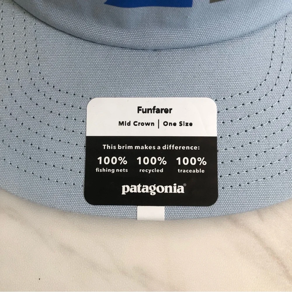 Patagonia Unisex Spirited Seasons Funfarer 'Steam Blue' Cap 38363-FA22 OS